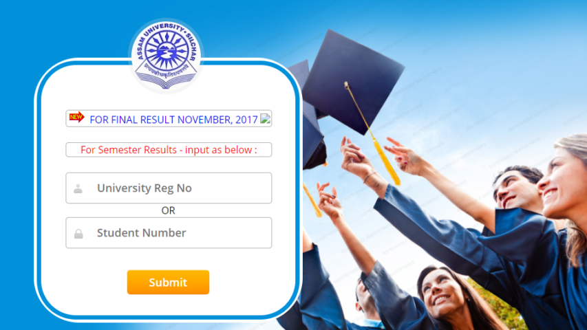 Assam University TDC, Degree Results released at ausexamresults.in