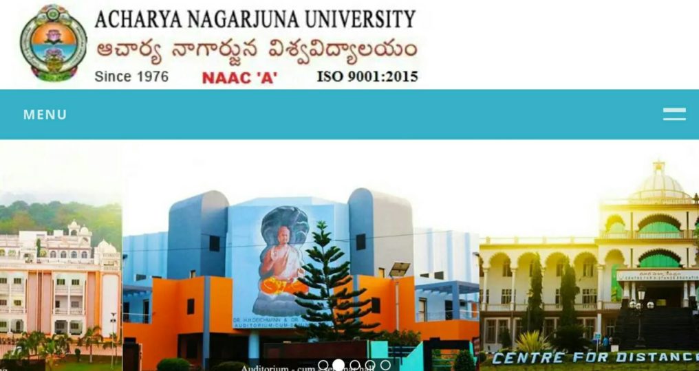 ANU UG Degree, PG, Diploma Exam Time Table released at nagarjunauniversity.ac.in