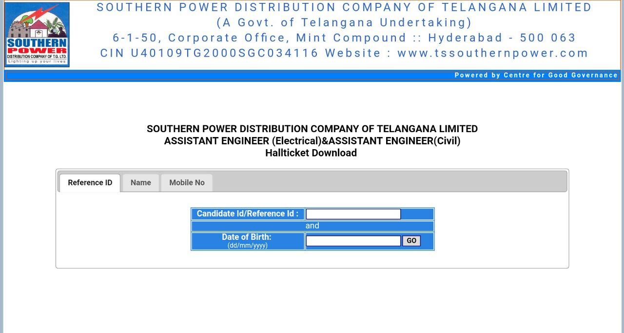 TSSPDCL JAO, AE Hall Tickets 2018 released Download at tssouthernpower.cgg.gov.in