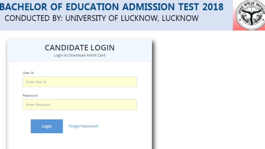 UP JEE BEd Admit Card 2018 released @lkouniv.ac.in