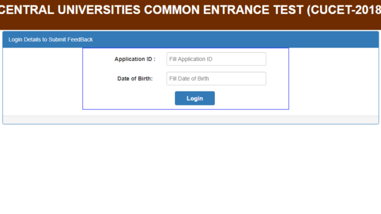 CUCET 2018 Answer Key released Download at cucetexam.in