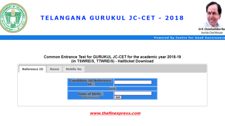 TS GURUKUL RJC CET 2018 Hall Tickets Released at tsswreisjc.cgg.gov.in