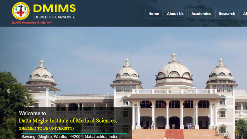 DMIMS 2018 B.Sc Nursing 2nd Round Counselling Schedule