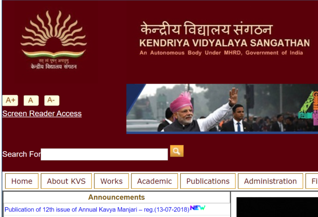 Kendriya Vidyalaya Admit Cards for Recruitment of 5193 Posts Exam