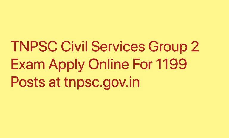 tnpsc to online how apply Group Notification  2 online TNPSC tnpsc.gov.in at Apply